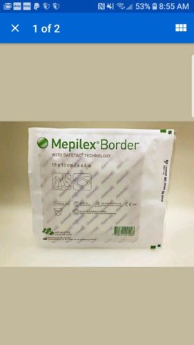 Mepilex border 6x6 Bandages Lot of 5