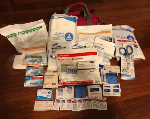 $214 Pac-Kit Personal First Aid Station Kit CPR Burns Fractures Stings Bites