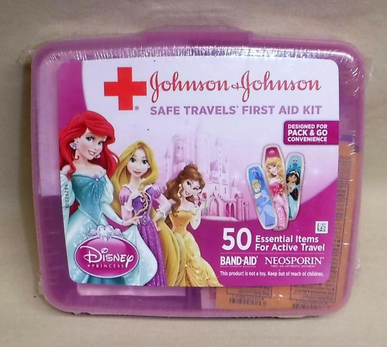 Johnson & Johnson ~ Disney Princess ~ Safe Travels First Aid Kit