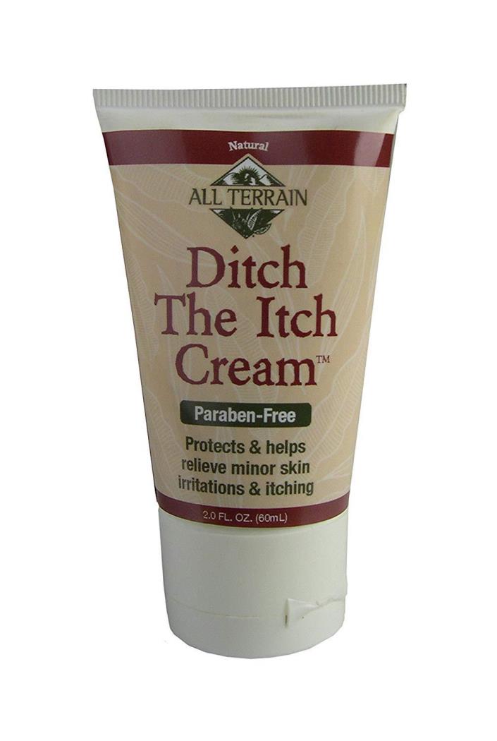 All Terrain Natural Ditch The Itch Cream 2oz Cruelty-Free, Paraben-Free