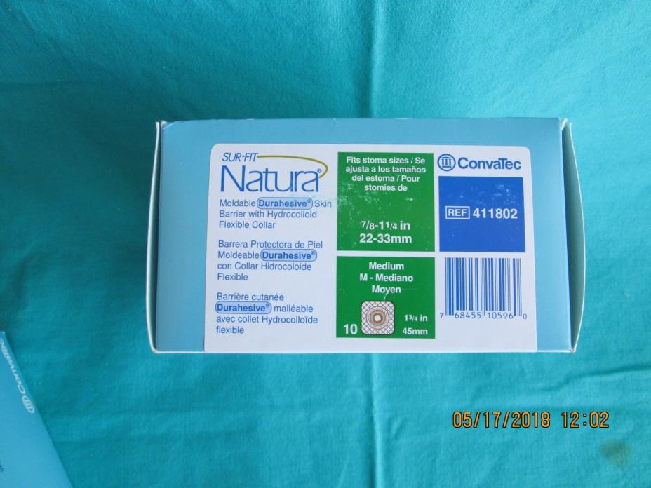 ConvaTec Sur-Fit Natura Moldable Durahesive Skin Barrier