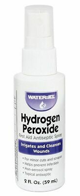 Waterjel Hydrogen Peroxide, Liquid Solution, Spray Bottle, 2.000 oz.   HP2-24  -