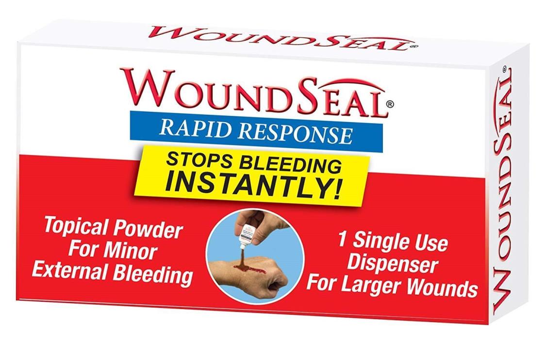First Aid Only Pac-Kit Woundseal Rapid Response Powder Bottle For Larger Wounds