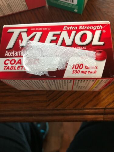 Tylenol Extra Strength Coated Tablets, Acetaminophen Adult Pain Relief &...