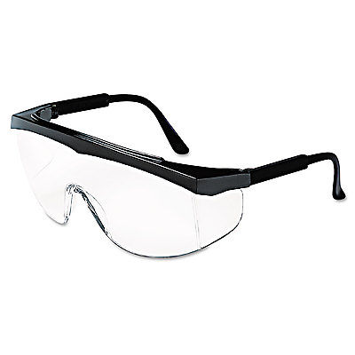Crews MCR Safety SS010 Protective Eyewear Lightweight Black Frame SS110