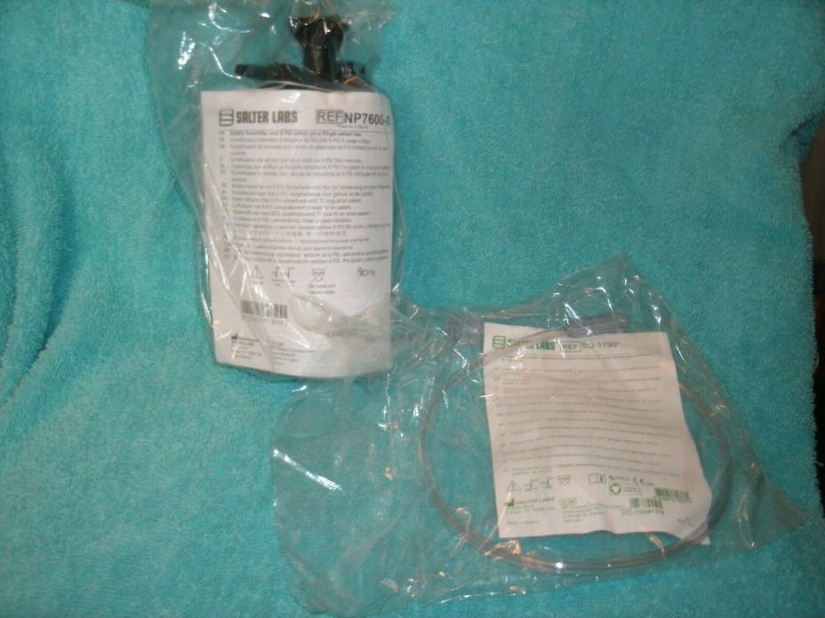 SALTER LABS NP7600-0 6psi BUBBLE HUMIDIFIER W/SO 1790 HOSE OXYGEN