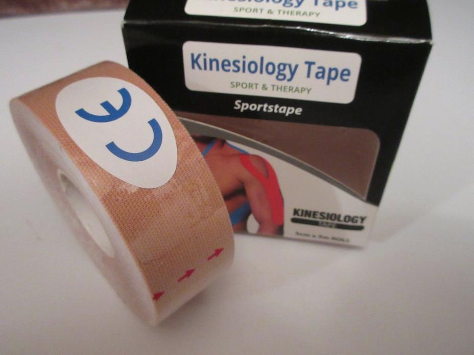 1 Kinesiology Sport Tape Elastic Therapeutic Shoulder Knee Elbow Muscles 1