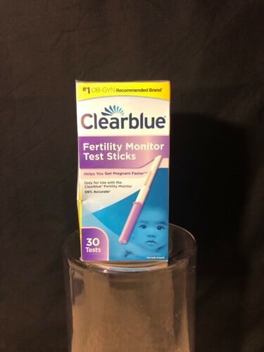 Clearblue Fertility Monitor Test Sticks 30 Tests Ovulation Test EXP 08/2018 NEW