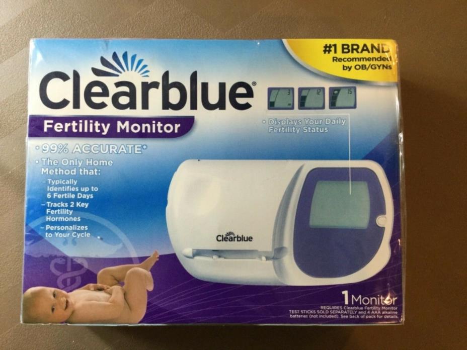WOW! New Clearblue Clear Blue Fertility Monitor 99% Accurate FAST FREE SHIPPING!