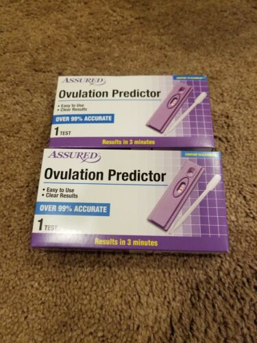 SUPER LOW PRICE & FREE SHIPPING!!! 2-Pack Assured Urine Ovulation Predictors