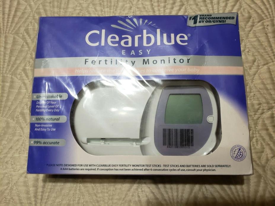 Clearblue Easy Fertility Monitor, Digital Display, Helps Conceive Baby BNIB