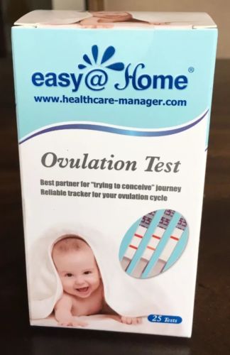 Easy@Home 25 Ovulation Test Kit Powered by Premom Ovulation Predictor App #73