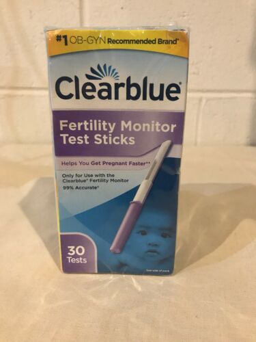 Clearblue Fertility Monitor Test Sticks, 30 Fertility Tests 03/31/2019