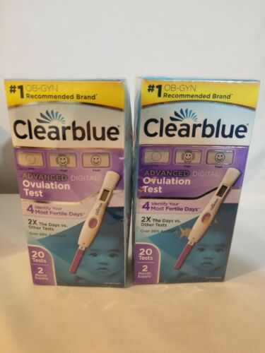 CLEARBLUE ADVANCED DIGITAL OVULATION TEST 40 COUNT Exp 01/2016