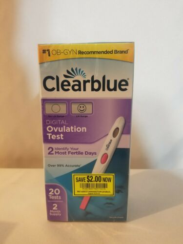 CLEARBLUE DIGITAL OVULATION TEST 20 COUNT Exp 03/2018