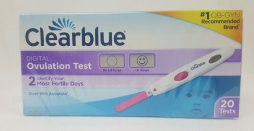 ClearBlue DIGITAL Ovulation 20 tests 04/2020 Fertility predictor