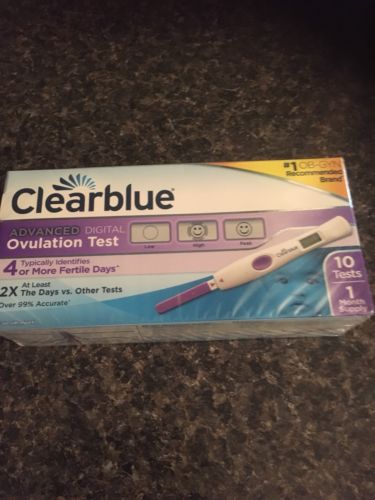 Clearblue Advanced Digital Ovulation Test 10 Tests 2-2018