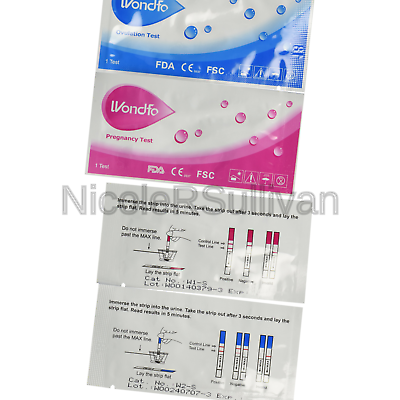 Wondfo Combo Ovulation and Pregnancy Tests (50 LH + 20 HCG) 50 LH + 20 HCG