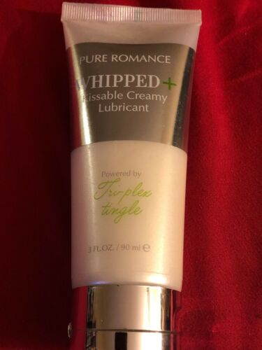 Pure Romance Whipped + Plus Kissable Creamy Mens Lubricant! With Triplex Tingle!
