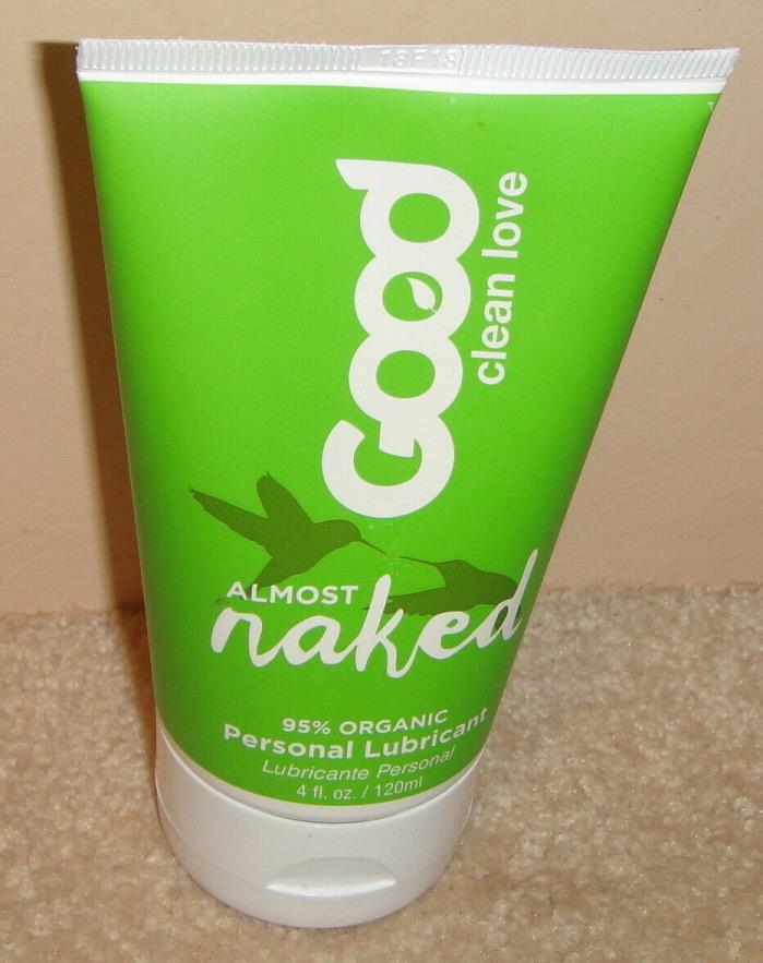 GOOD Clean Love ALMOST NAKED 4oz Personal Lubricant 06/2021 SEALED