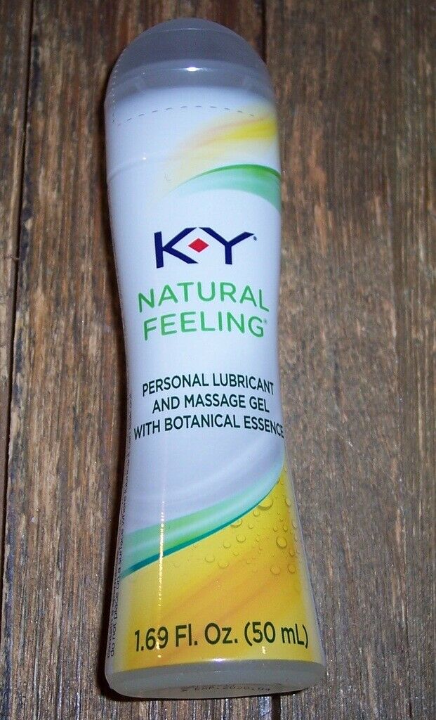 K-Y Natural Feeling with Botanical Essence Lubricant Message Gel EXP 04/2020 z9