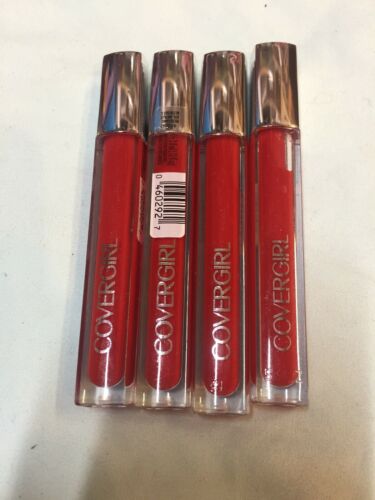 4 Covergirl Lip Gloss Colorlicious, 0.12 oz, Sweet Strawberry #680