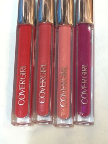 4 Covergirl Colorlicious Lip Gloss New & Unused Unique Colors No Repeats