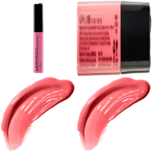 NYX Professional Makeup Mega Shine Lip Gloss Tea ROSE 0.37 OZ .37 Beauty