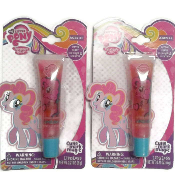 My Little Pony Cotton Candy flavored lip gloss Lot of 2 tubes