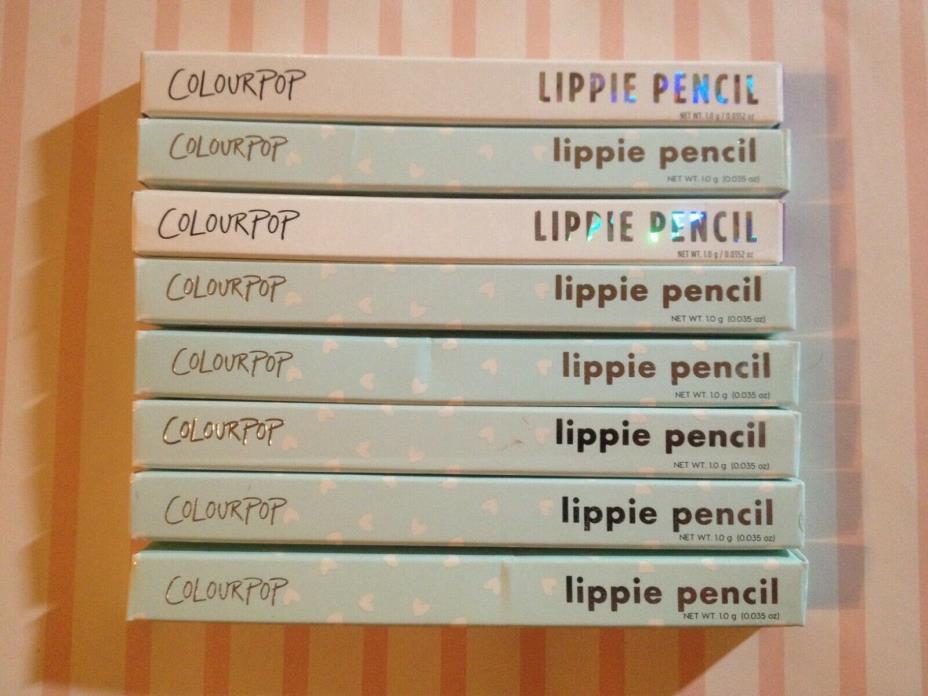 ColourPop Lippie Pencils Discontinued Shades Birdy Toy Tootsi Lady Notion Skimpy