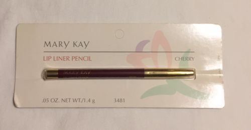 Mary Kay Vintage CHERRY Lip Liner Pencil - Wooden - New In Sealed Pkg.