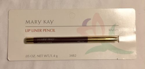 Mary Kay Vintage RAISIN Lip Liner Pencil - Wooden - New In Sealed Pkg.
