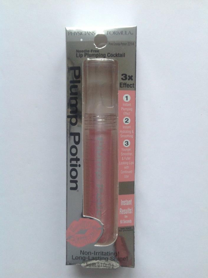 PHYSICIANS FORMULA NEEDLE - FREE LIP PLUMPING COCKTAIL PLUMP POTION 3 X EFFECT