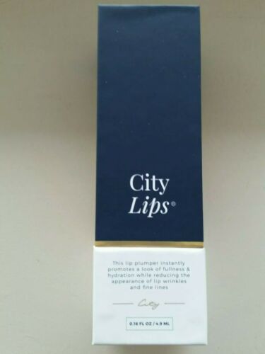 NEW CITY LIPS PLUMPER CLEAR GLOSS City Cosmetics ADVANCED LIP .16oz ?? AUTHENTIC