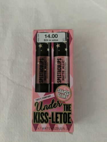 NEW, SOAP & GLORY TWO'S COMPANY UNDER THE KISS-LETOE 2 SPECTACULIPS