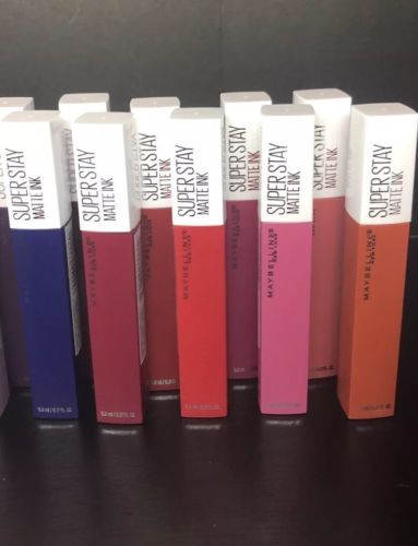 Maybelline MATTE INK * LOT of All 10 Set SUPERSTAY Liquid Lipstick CITY EDITION