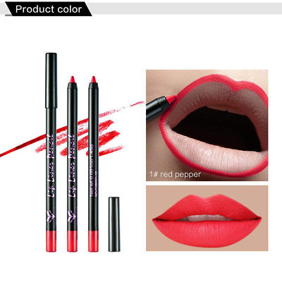 (A) - Elaco Lasting Professiona 12Colors Long Lasting Lipstick Waterproof