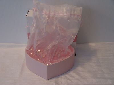 Pink Organza Heart Shaped Gift Box~NEW~ ITB