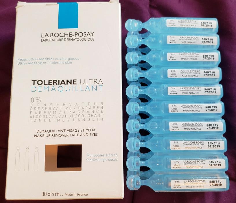 La Roche Posay Toleriane Ultra TRAVEL Make up Remover - Sensitive Eyes Contacts