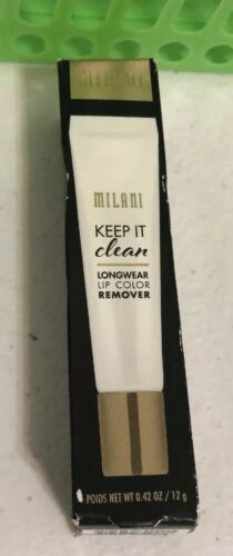 Milani Keep It Clean Longwear Lip Color Remover ~ New In Box