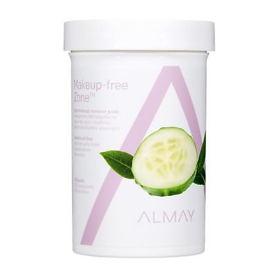 Almay Oil Free Eye Makeup Remover Pads Wipes Skin Face Health Care 120 Count
