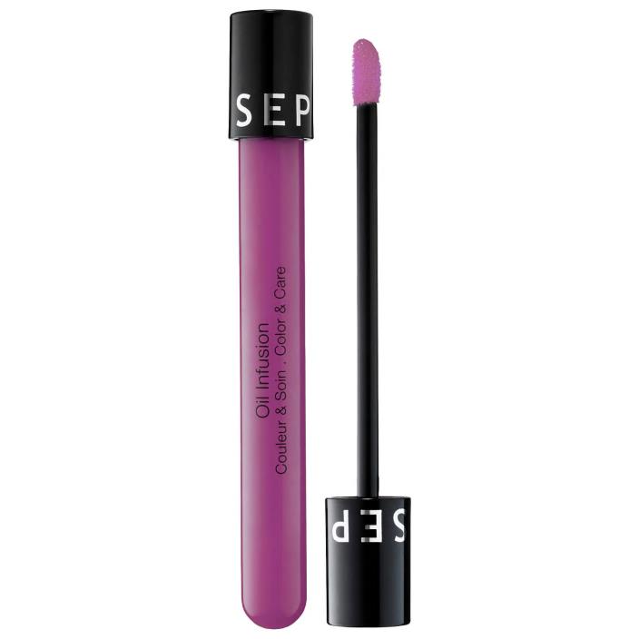 Sephora Collection Oil Infused Color Care 02 Lavender Creme Lipstick Lip Purple