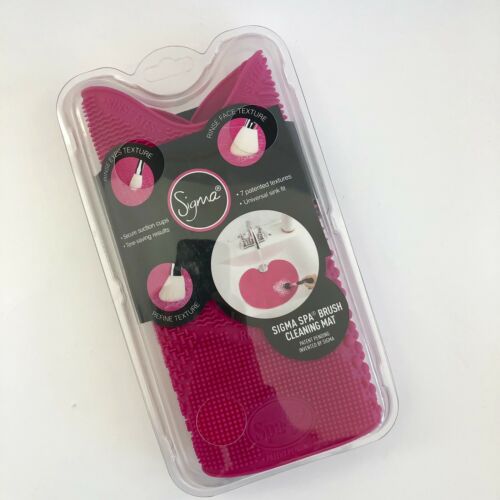 Sigma Spa Brush Cleaning Mat hot pink brand new!