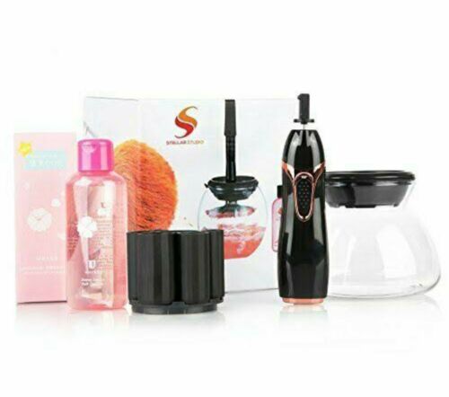 Makeup Brush Cleaner/Dryer & FREE SHAMPOO, Black