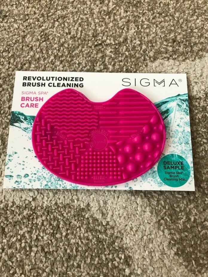 *New* Sigma Spa Brush Care Cleaning Mini Mat