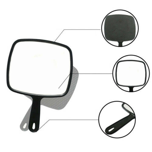 Professional Hair Beauty & Hairdressing Makeup Handle Mirror