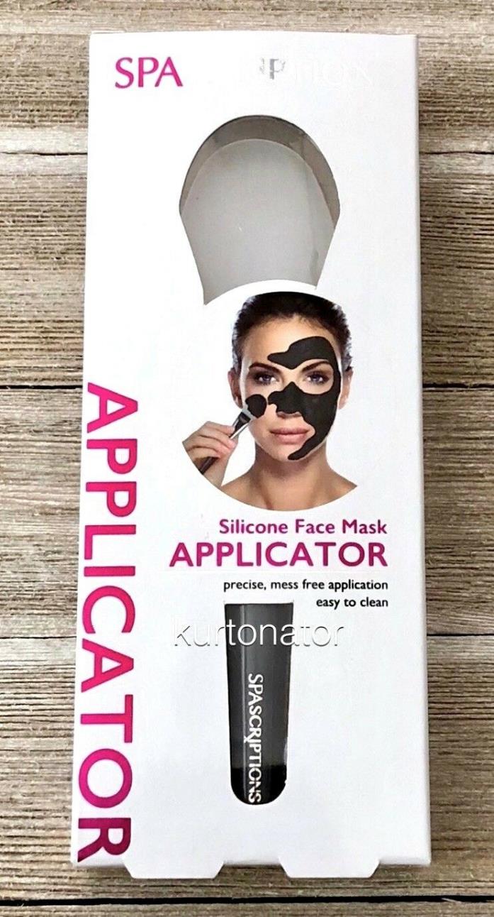 SPASCRIPTIONS Silicone Face Mask Applicator NEW 5.5 inches