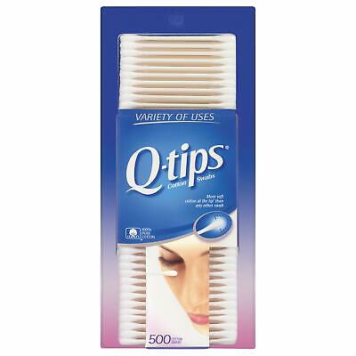 Q-tips Cotton Swabs 500 ct 4 pack