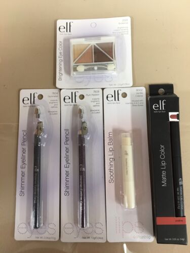 New Unopened Lot Of 5 e.l.f. Makeup Products