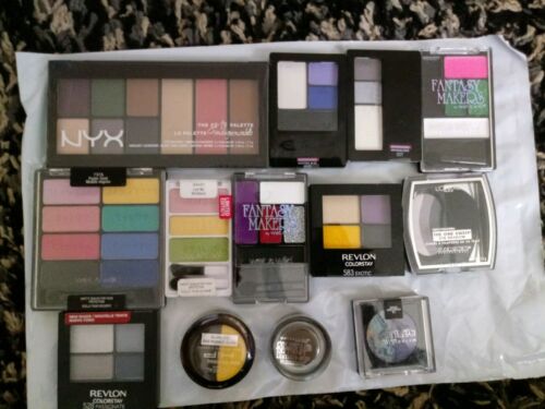 New Eyeshadow Lot NYX * Maybelline * Revlon & More